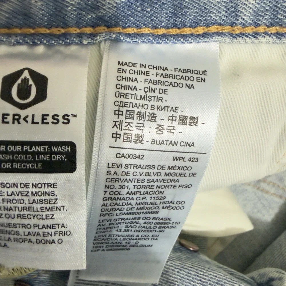 Levi's 501 Jeans Selvedge Mens 30x27 150 Years 150th Anniversary LVC Levis‎